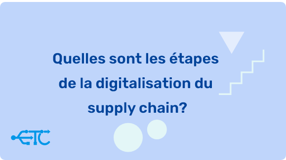 Transformation digitale : un moyen simple pour augmenter la performance de votre supply chain